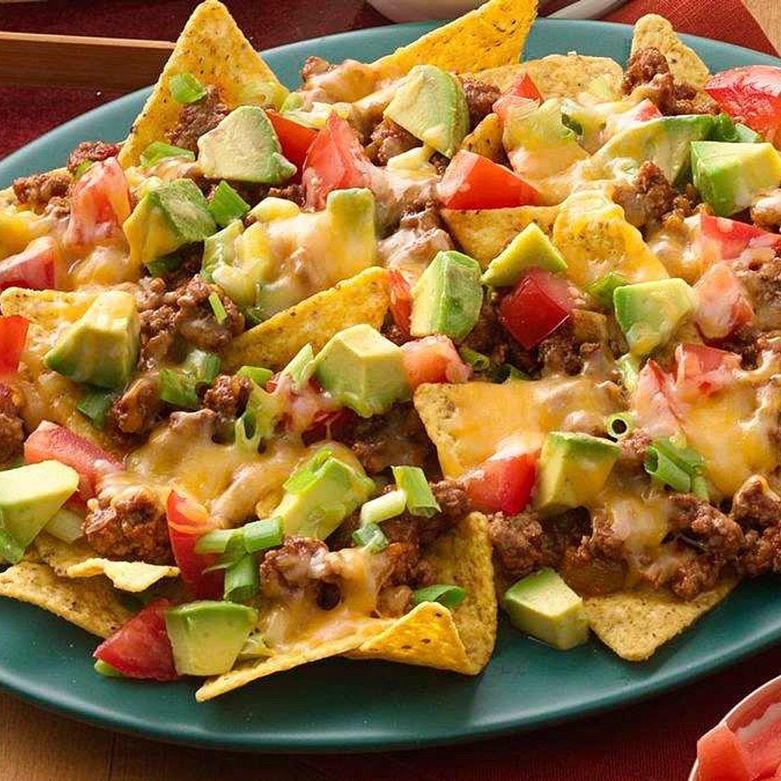 Easy Beef Nachos