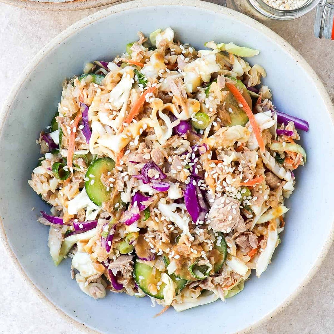 Tuna Cabbage Salad