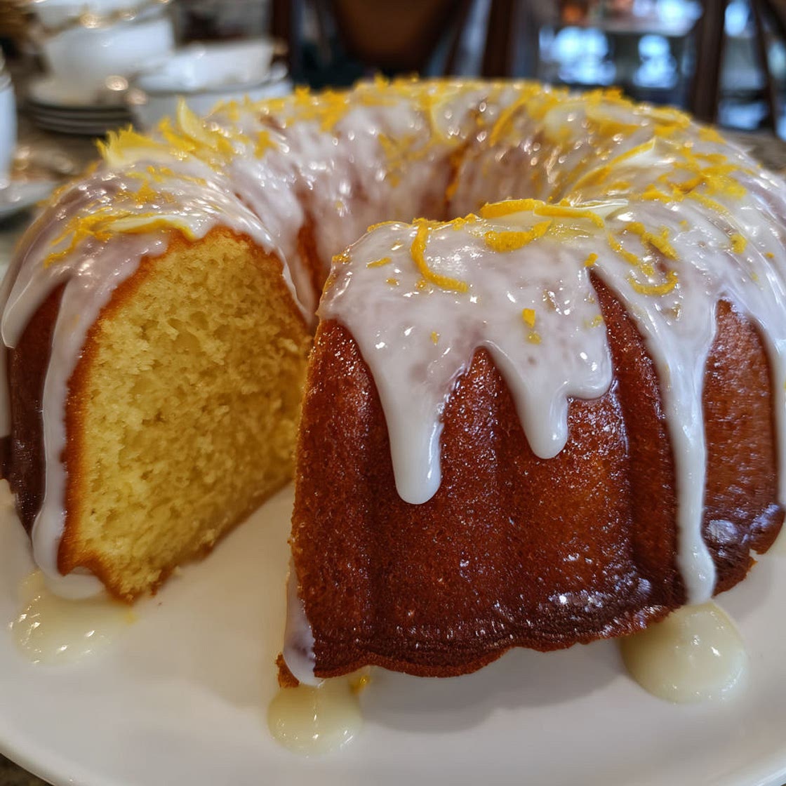 Limoncello Bliss Zesty Italian Cake