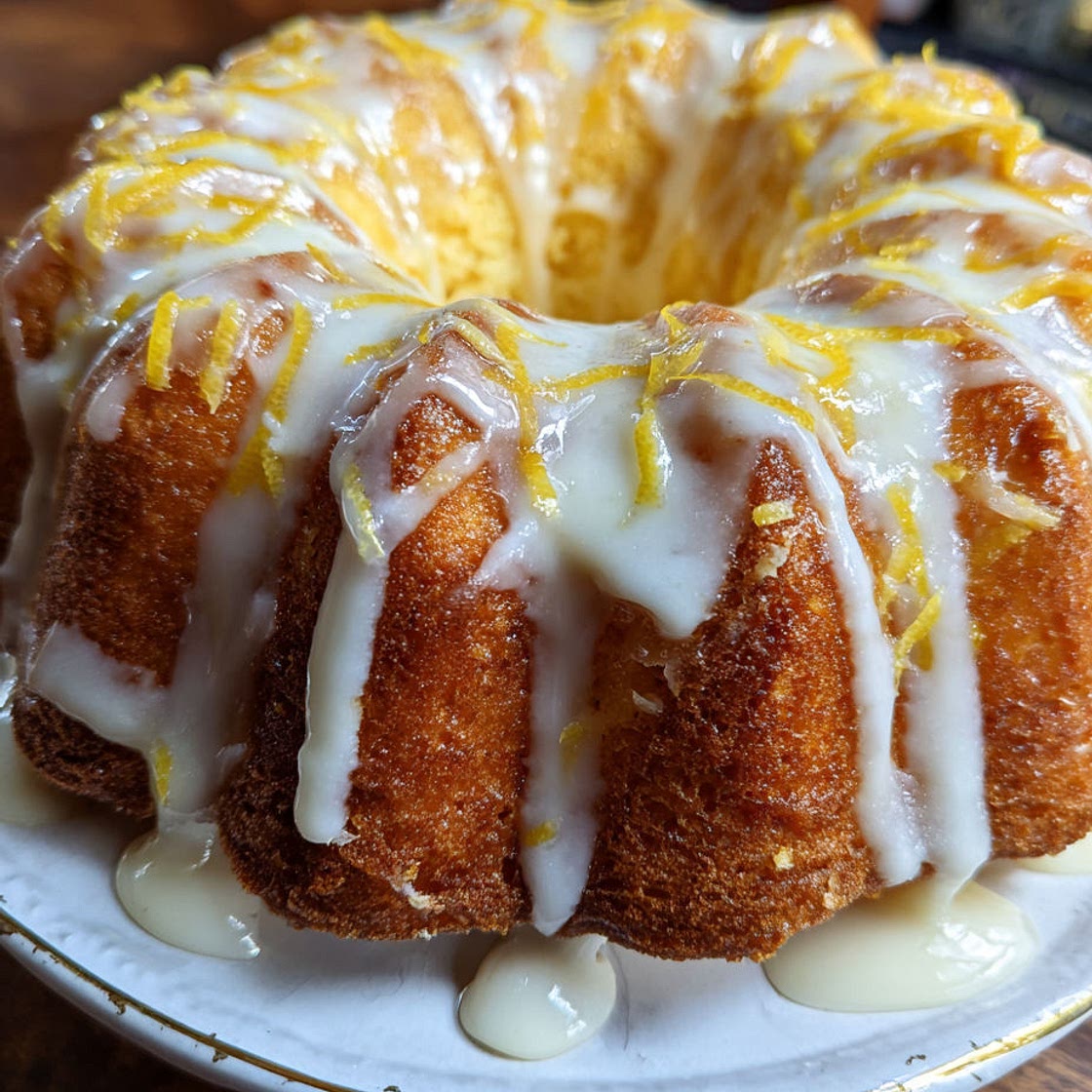 Limoncello Bliss Zesty Italian Cake