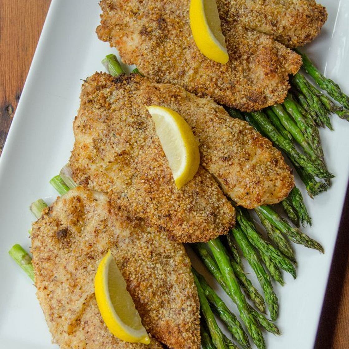 Lemon Almond Tilapia
