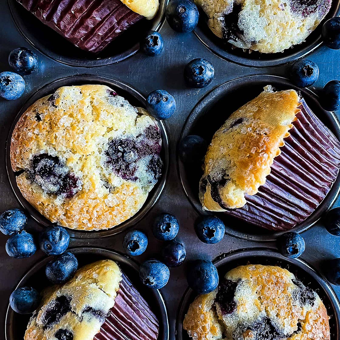 Easy Blueberry Muffins