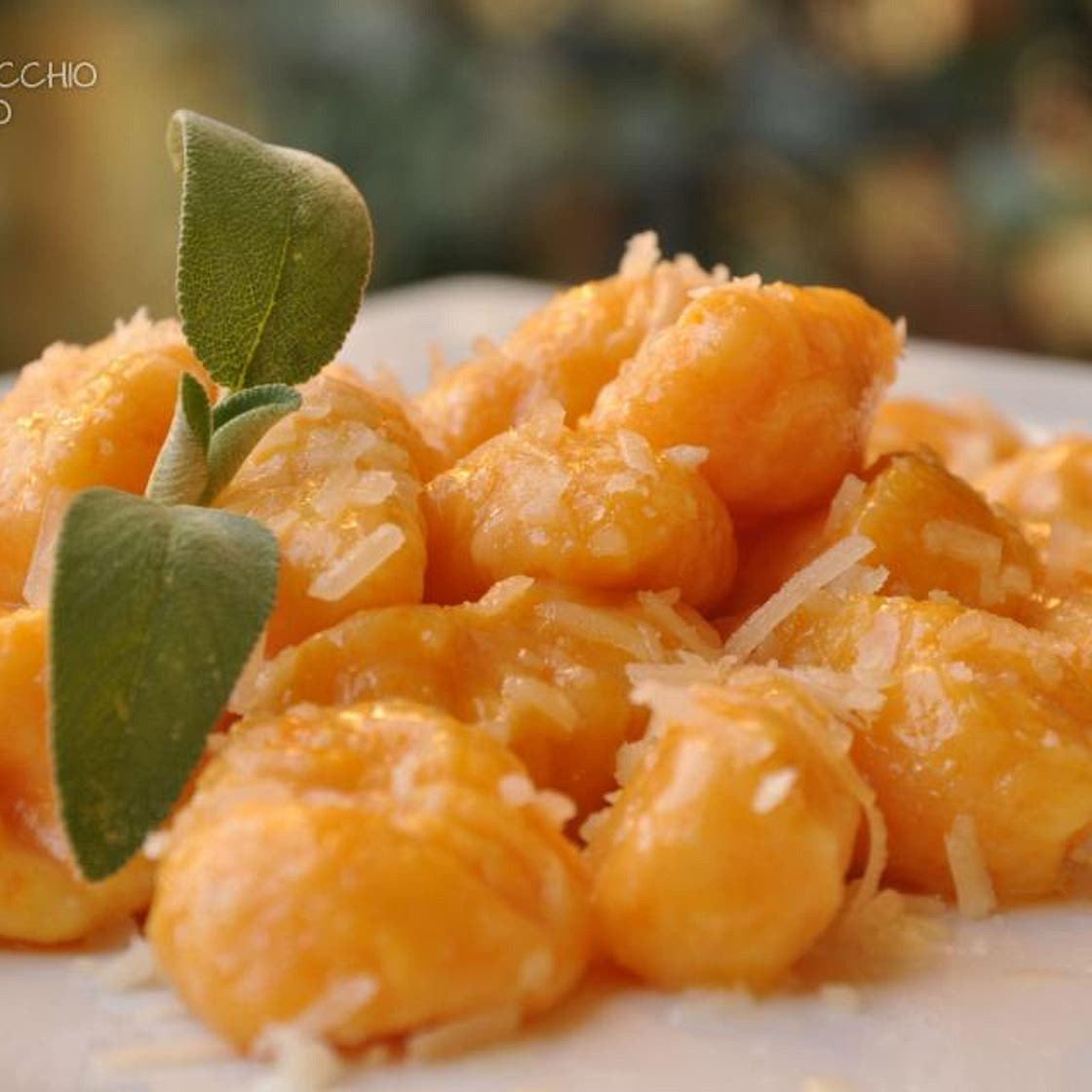 Gnocchi di zucca burro e salvia