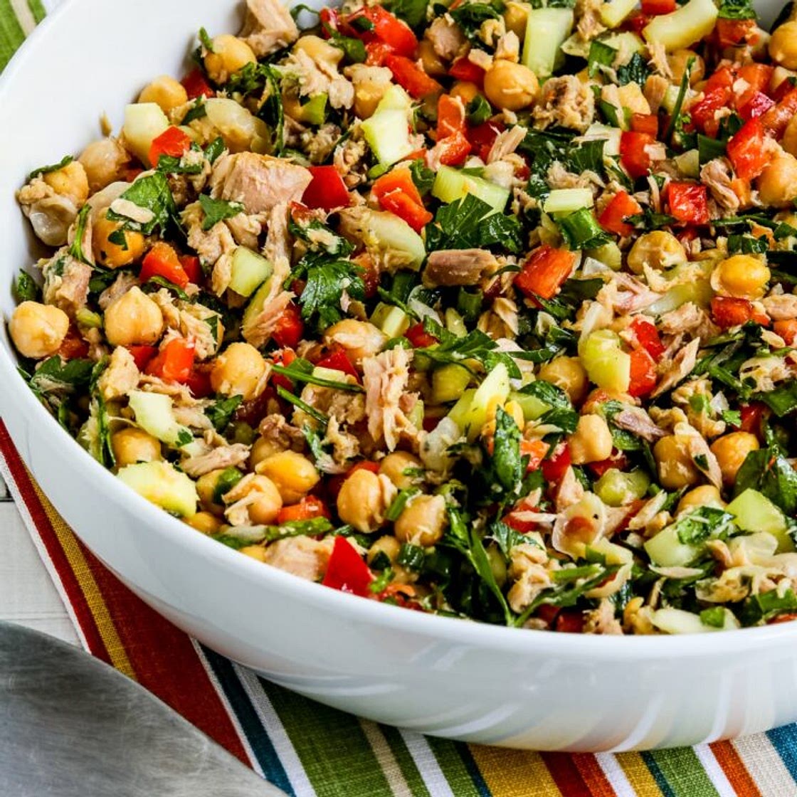 Chickpea Tuna Salad
