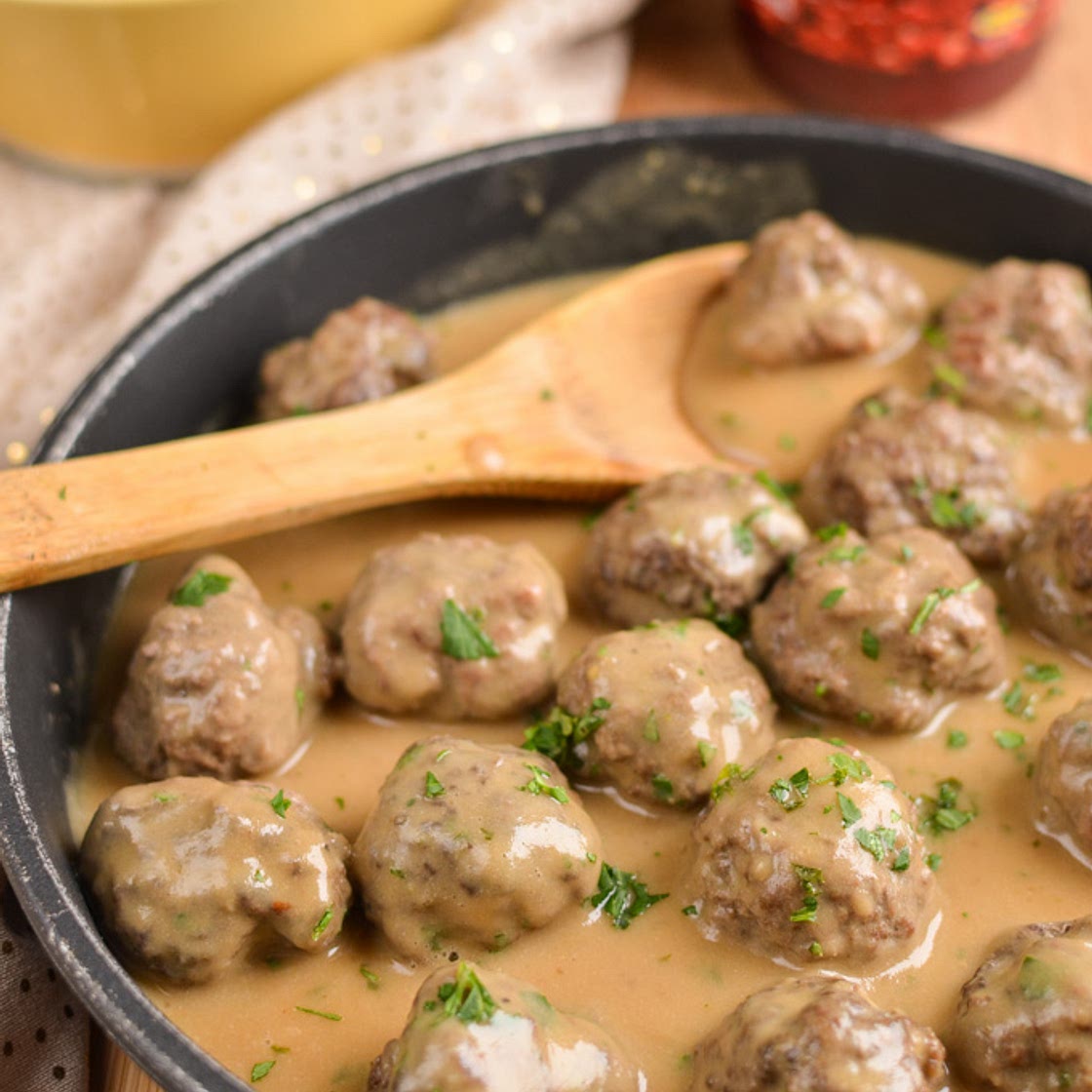 Swedish Meatballs and Gravy