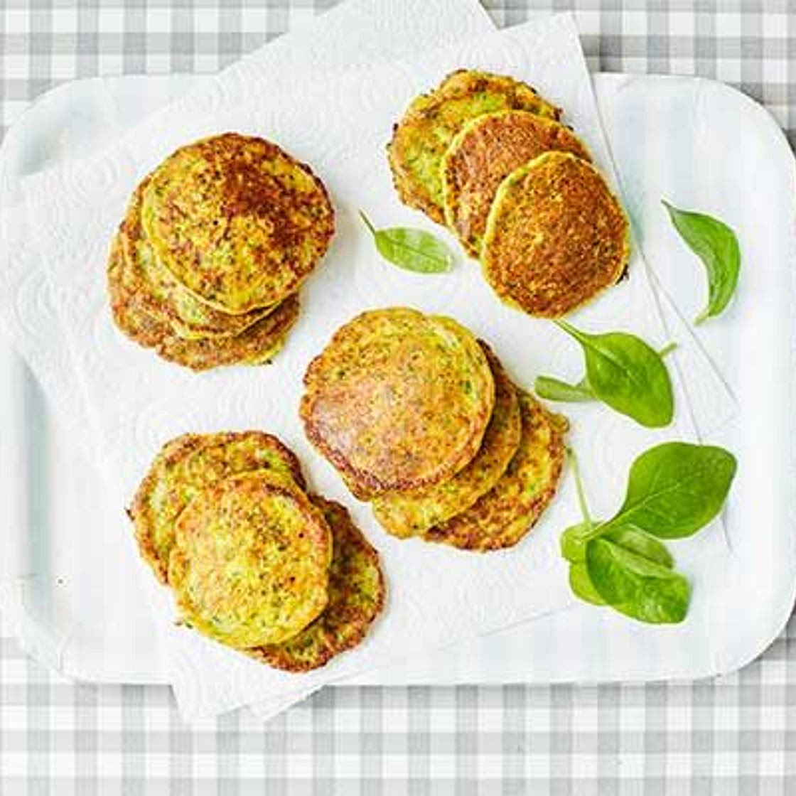 Toddler recipe: Sweetcorn & spinach fritters