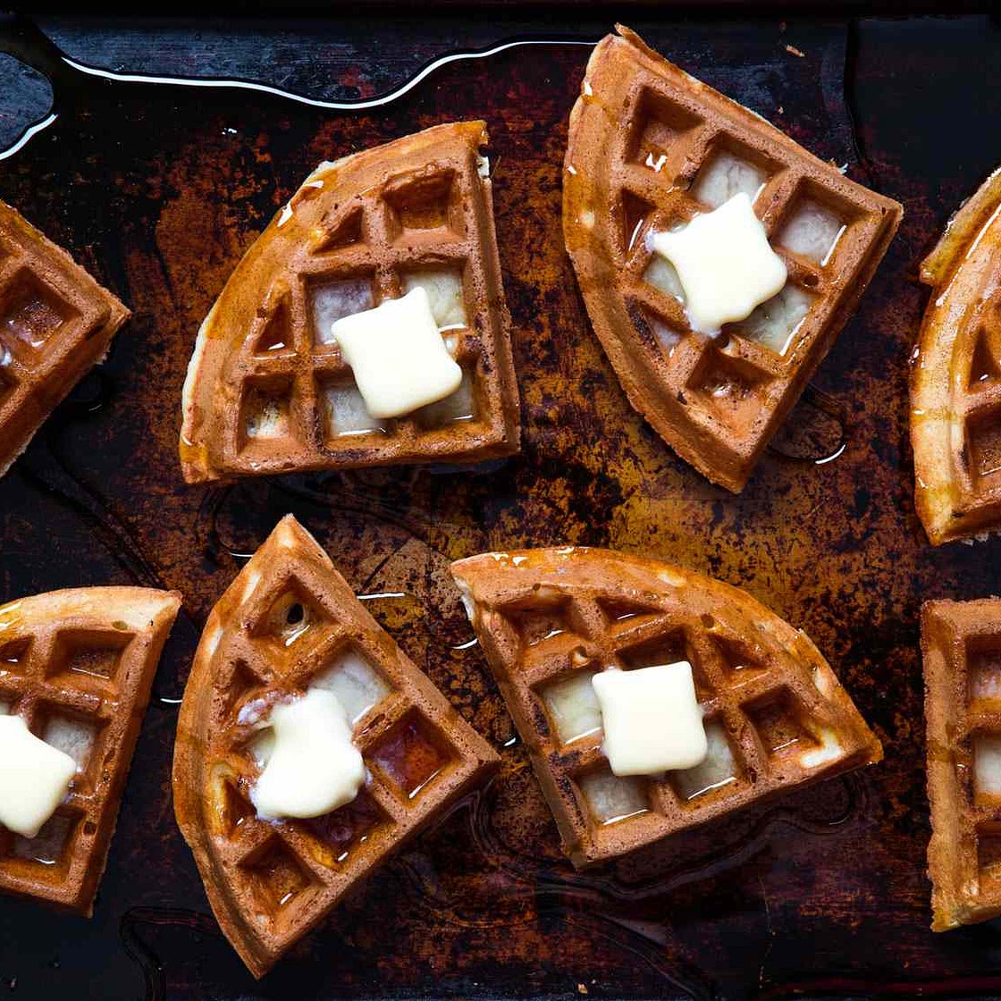 Buttermilk Vanilla Waffles Recipe