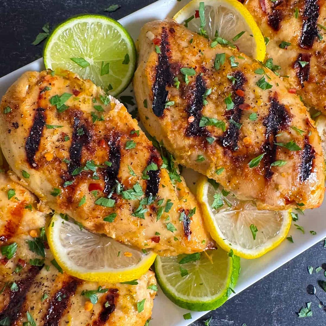 Air Fryer Marinated Chicken Breasts Recipe