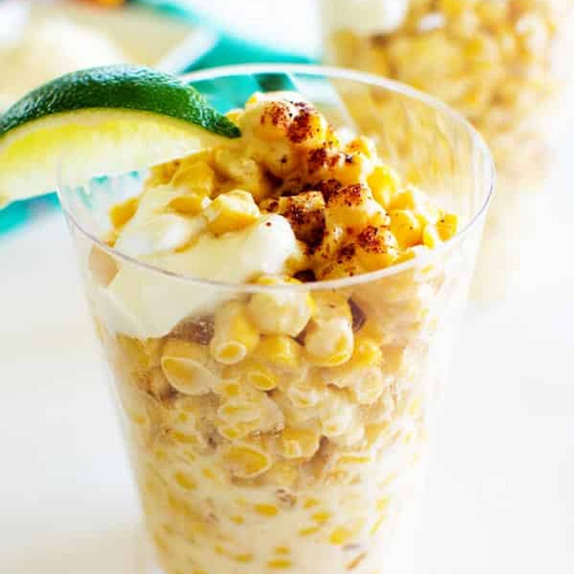 Mexican Corn in a Cup