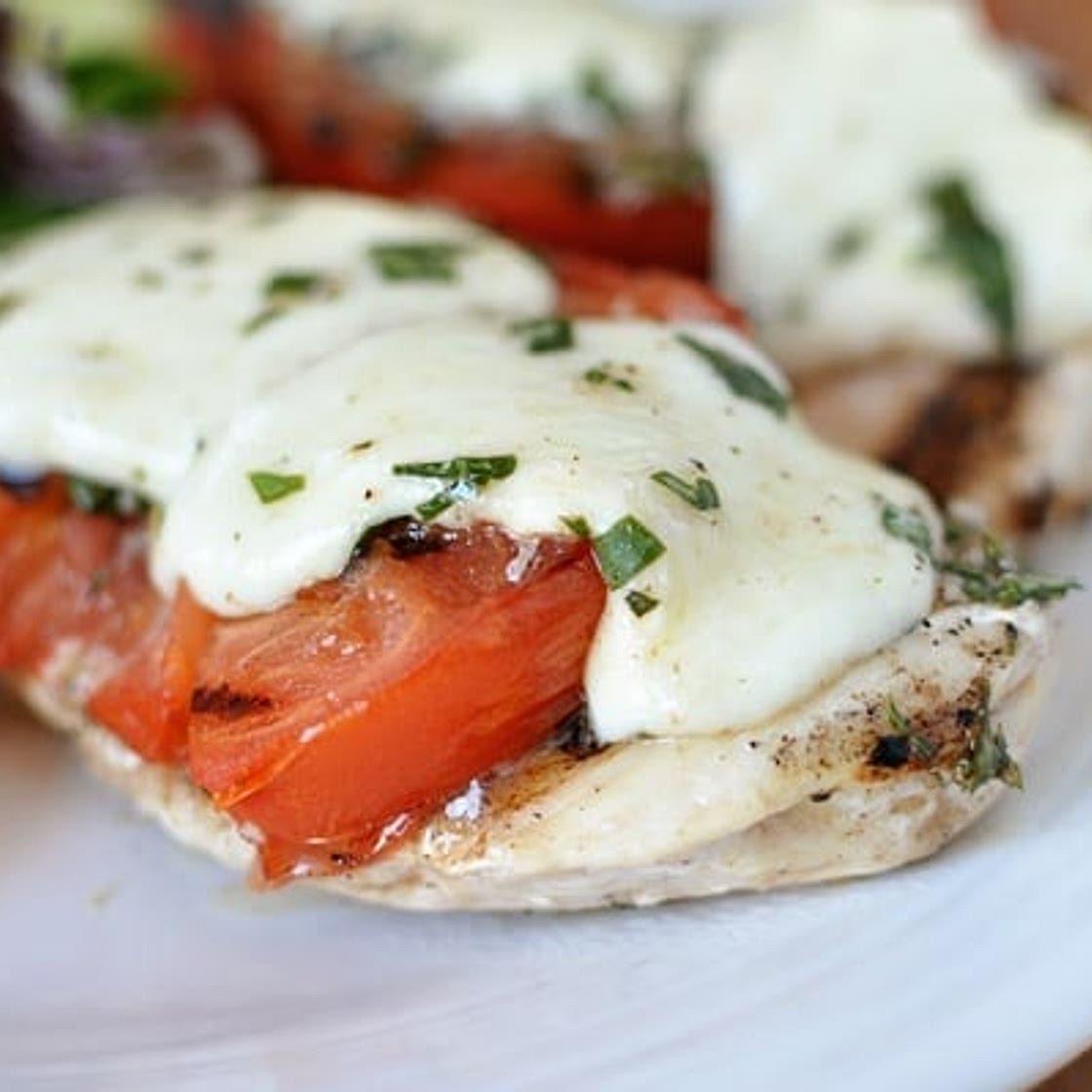 Grilled Caprese Chicken