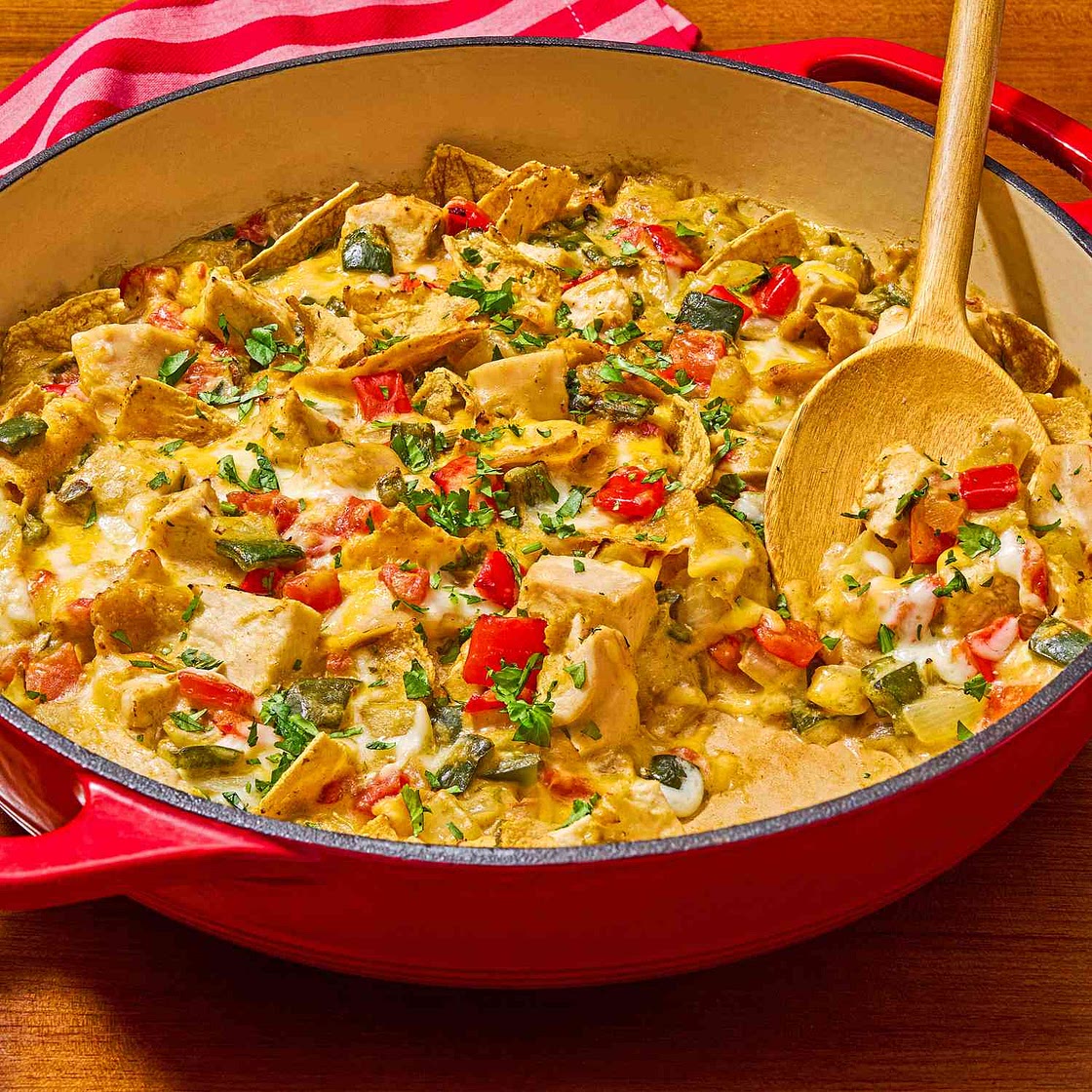 Quick King Ranch Chicken Casserole