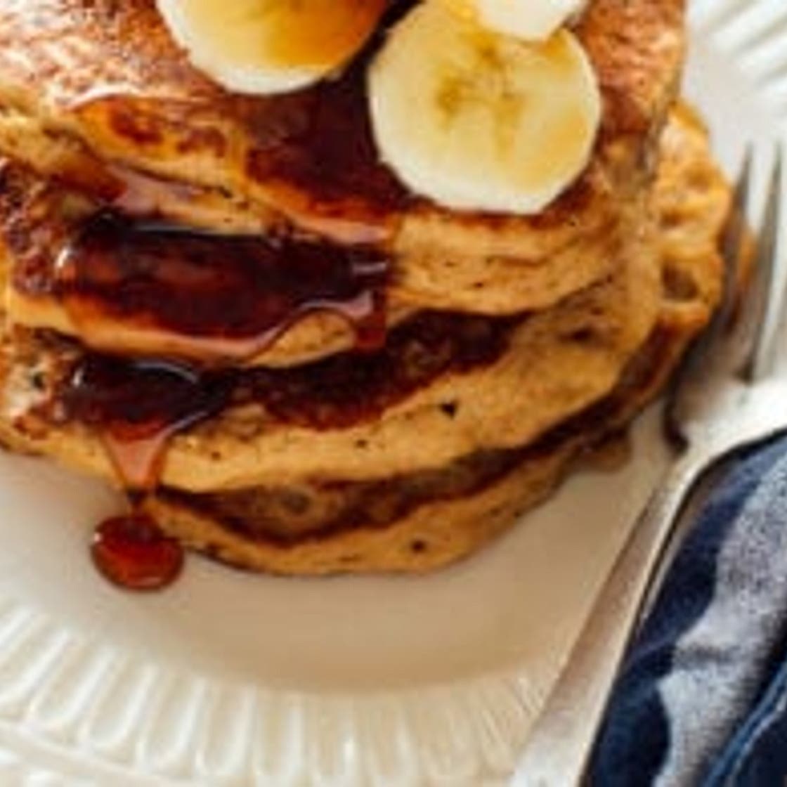Whole Wheat Banana Pancakes