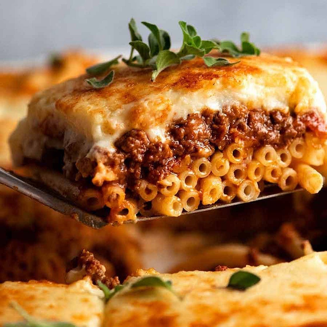 Pastitsio (Greek Pasta Bake)