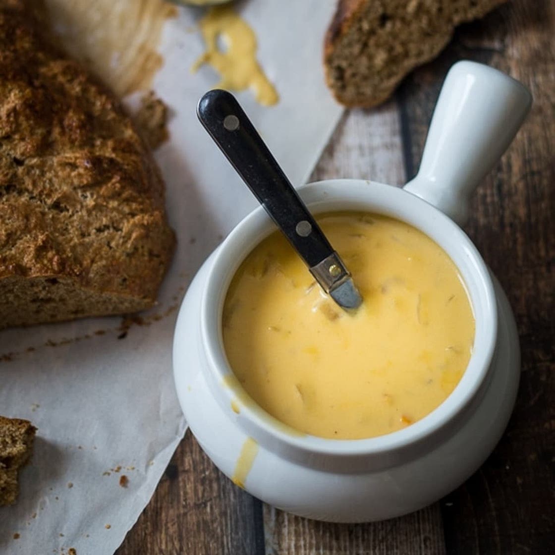 30 Minute German Beer Cheese Soup Recipe