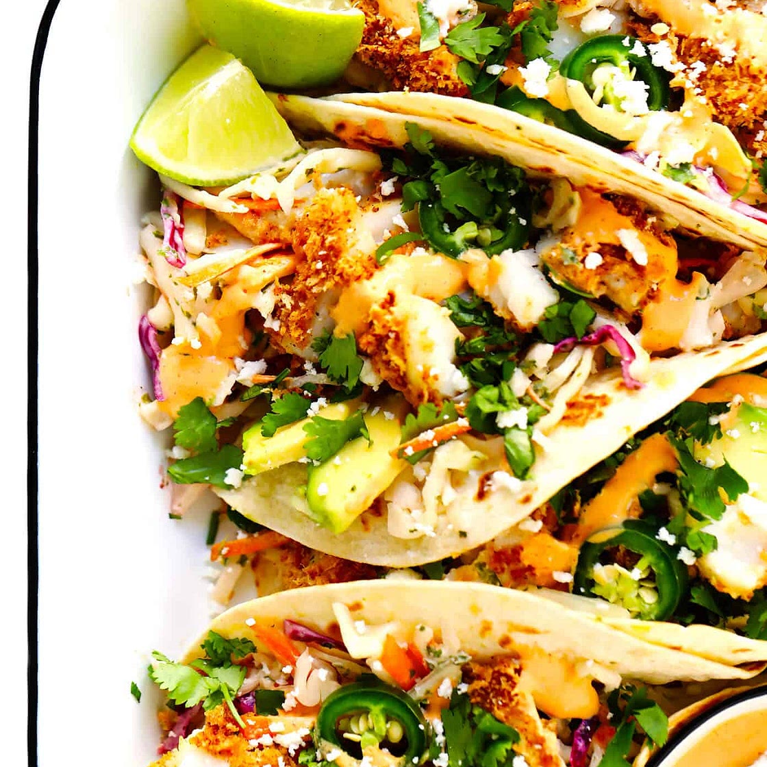 Crispy Baked Fish Tacos