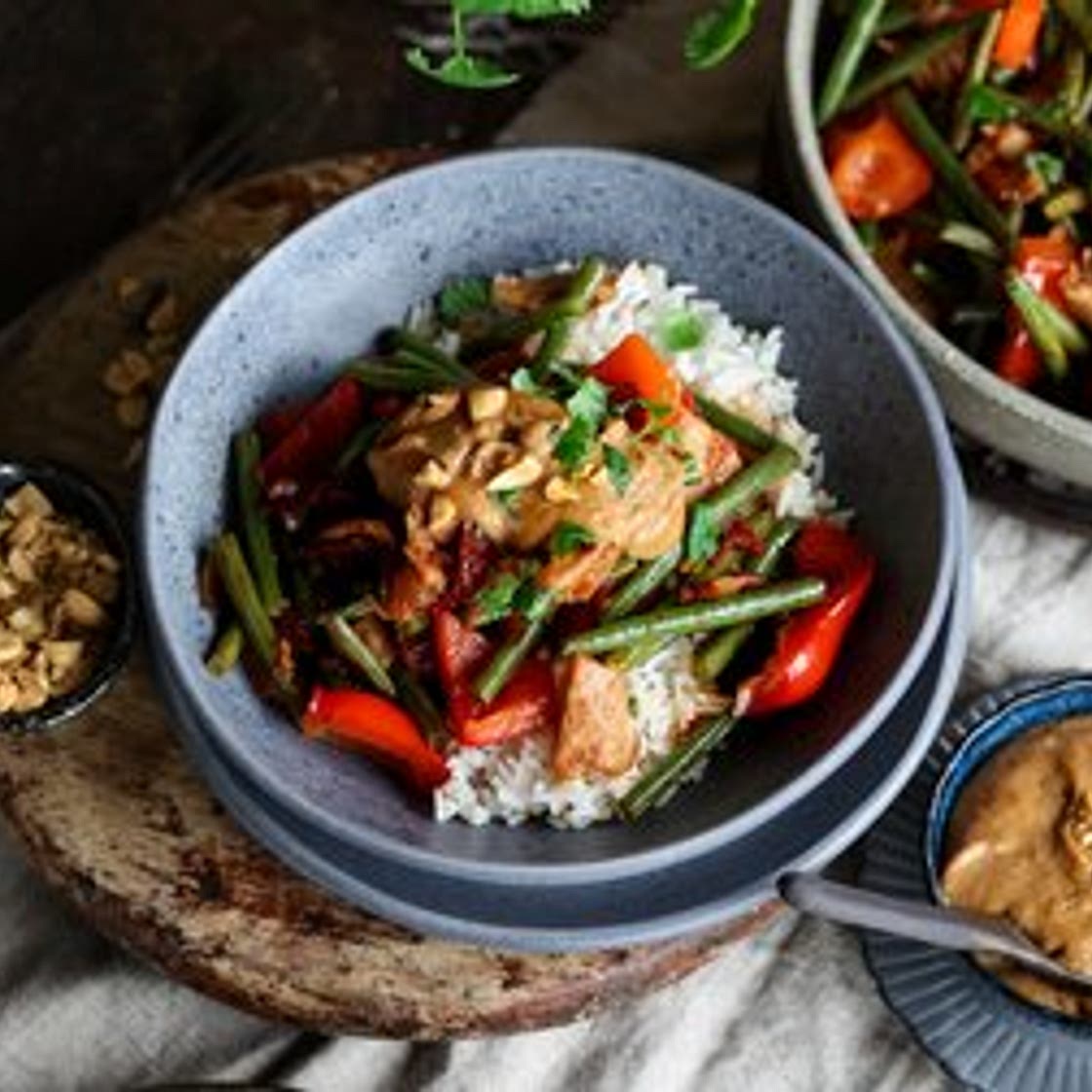 Vegan Gado Gado with Sun-Dried Tomatoes