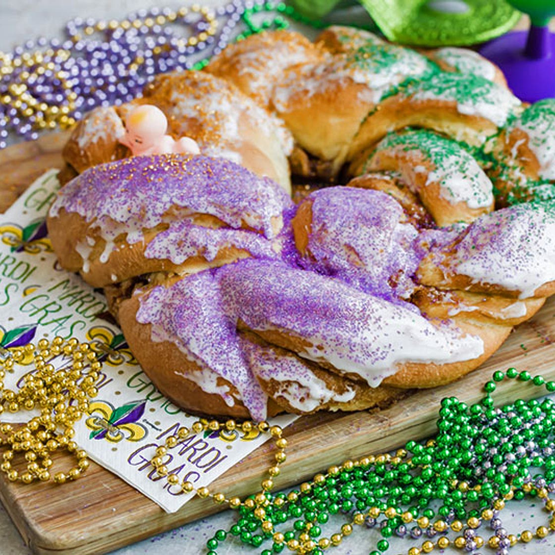 Mardi Gras King Cake