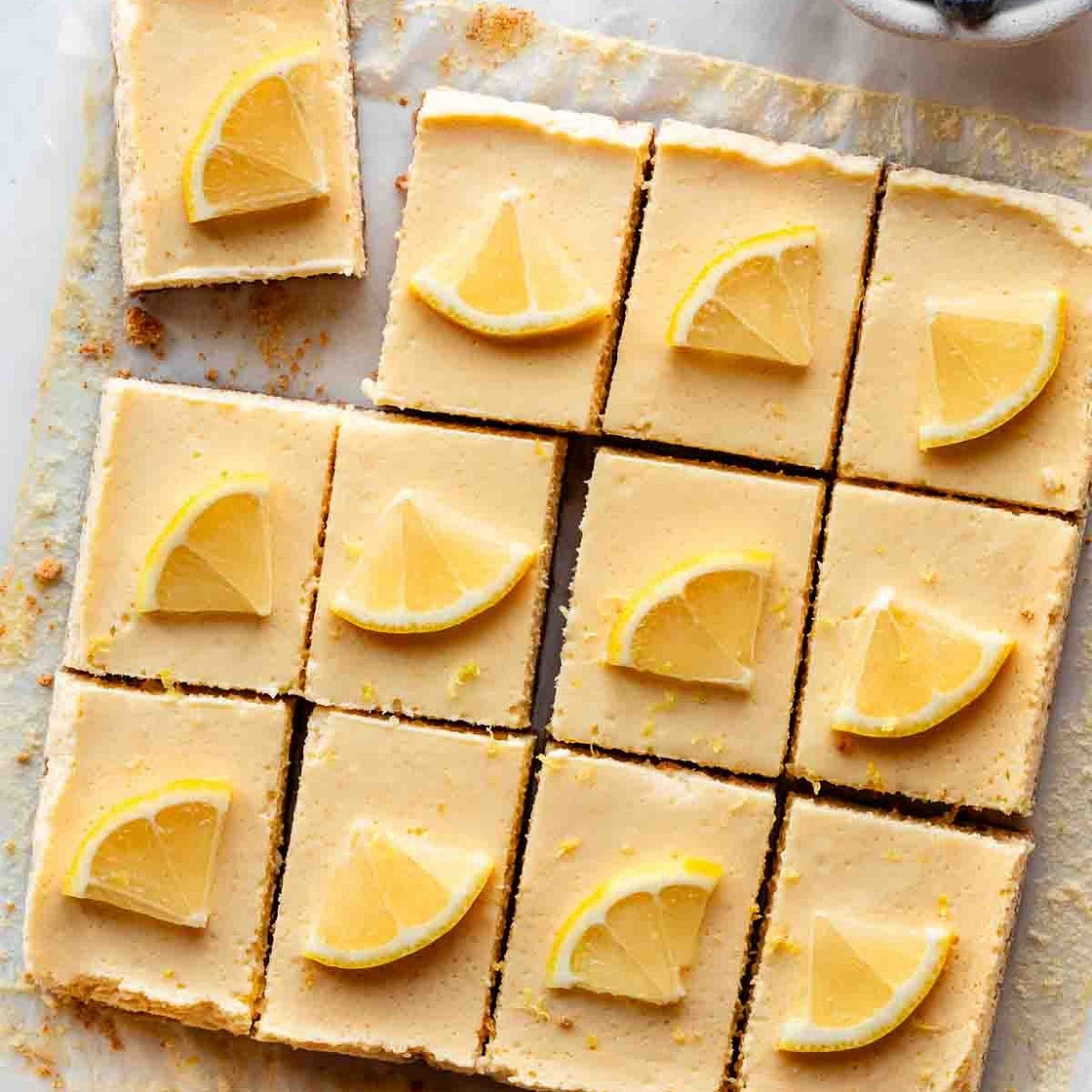 Greek Yogurt Lemon Bars