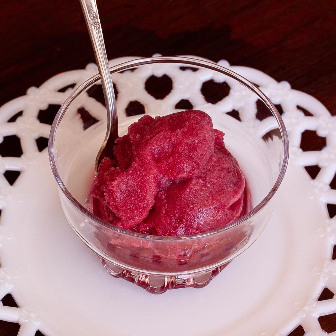 Pomegranate Sorbet