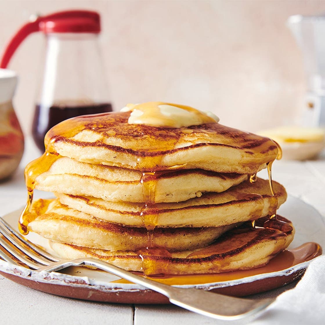 Light and Fluffy Pancakes with Self-Rising Flour