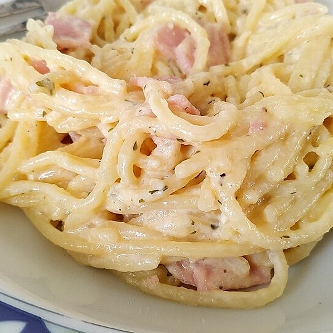 Schinkennudeln à la Luna