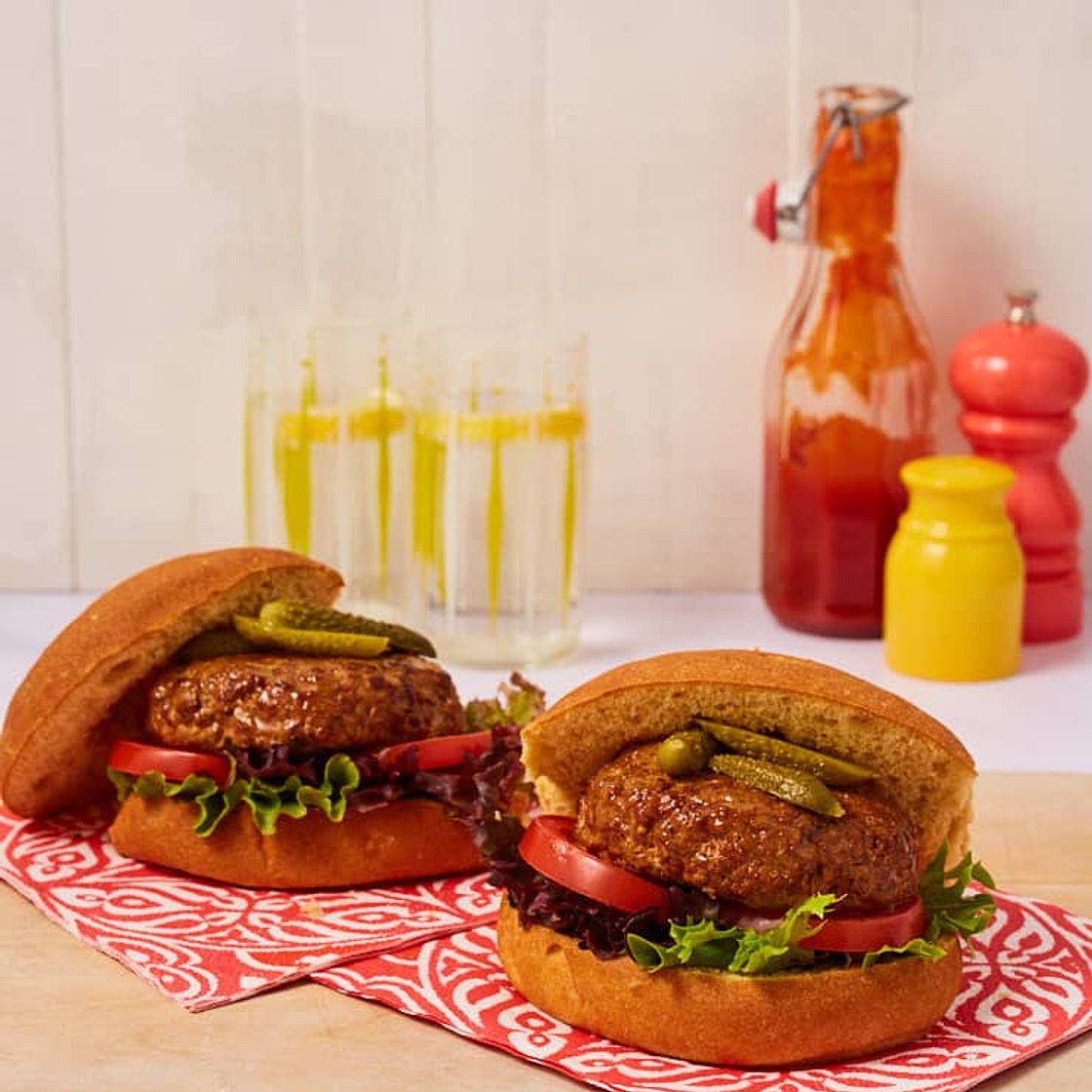 Turkey Burgers | Slimming & Weight Watchers Friendly