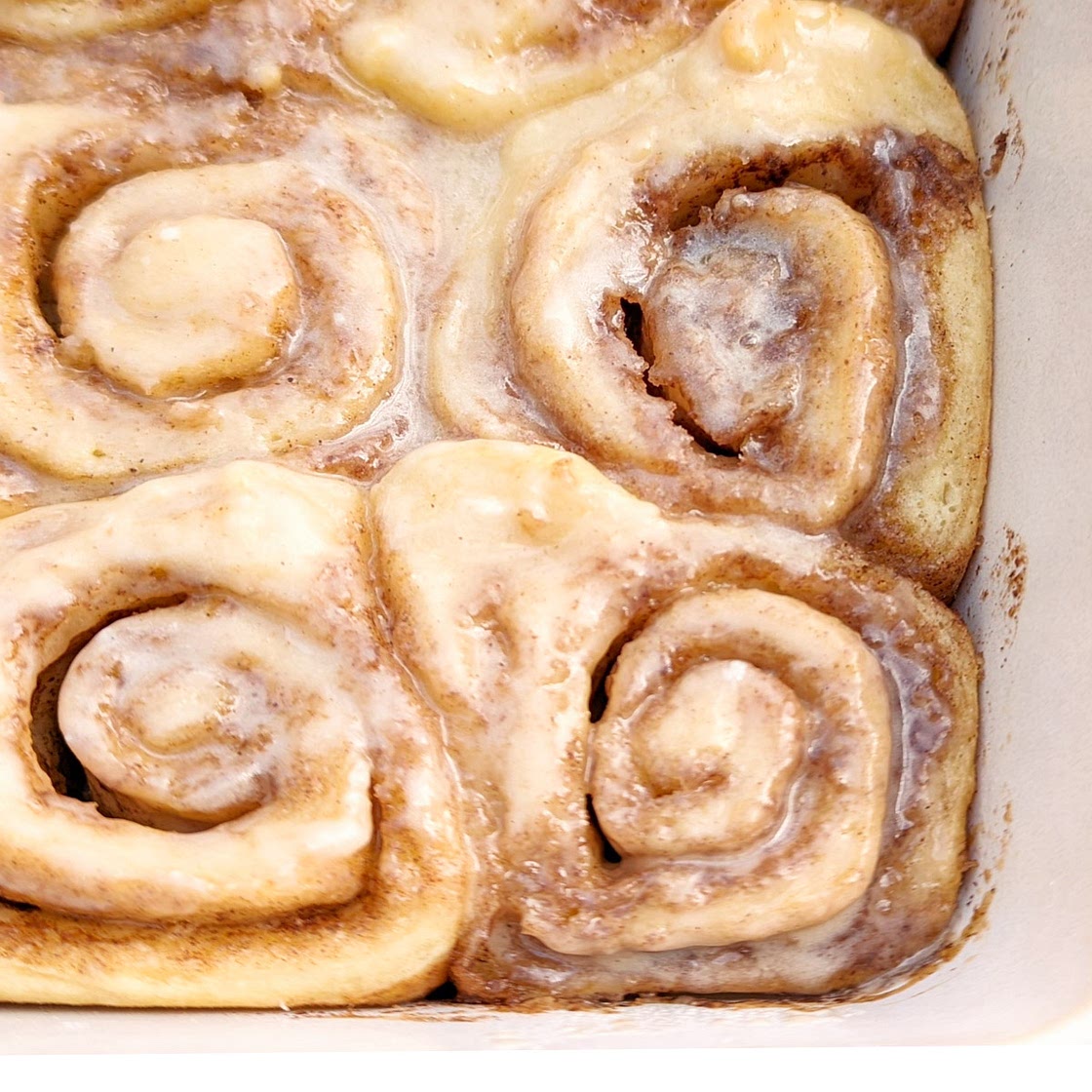No Yeast Cinnamon Rolls