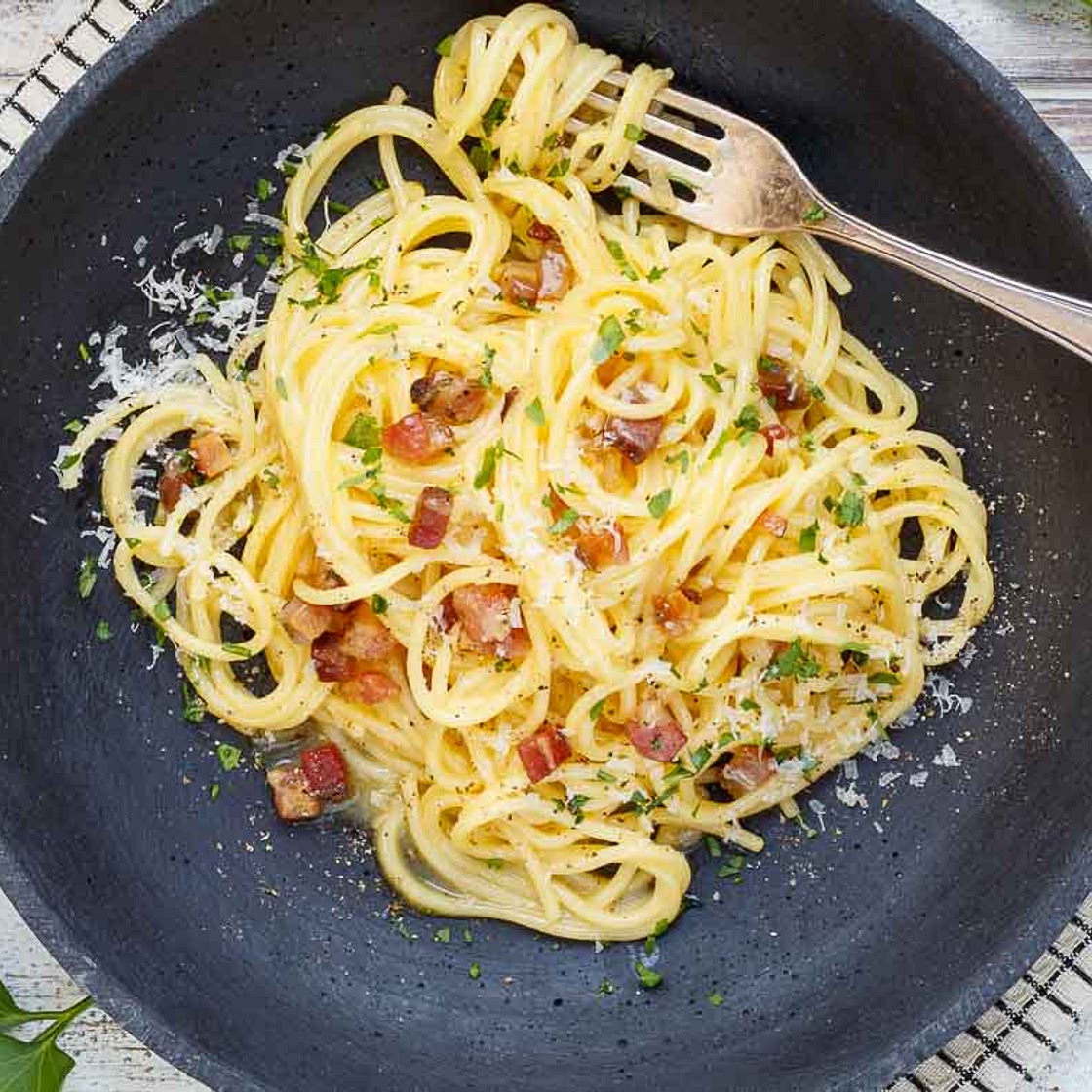 Original Spaghetti Carbonara Rezept