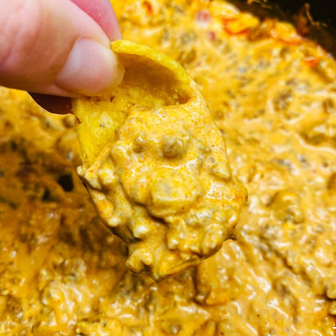 Slow Cooker Chorizo Dip