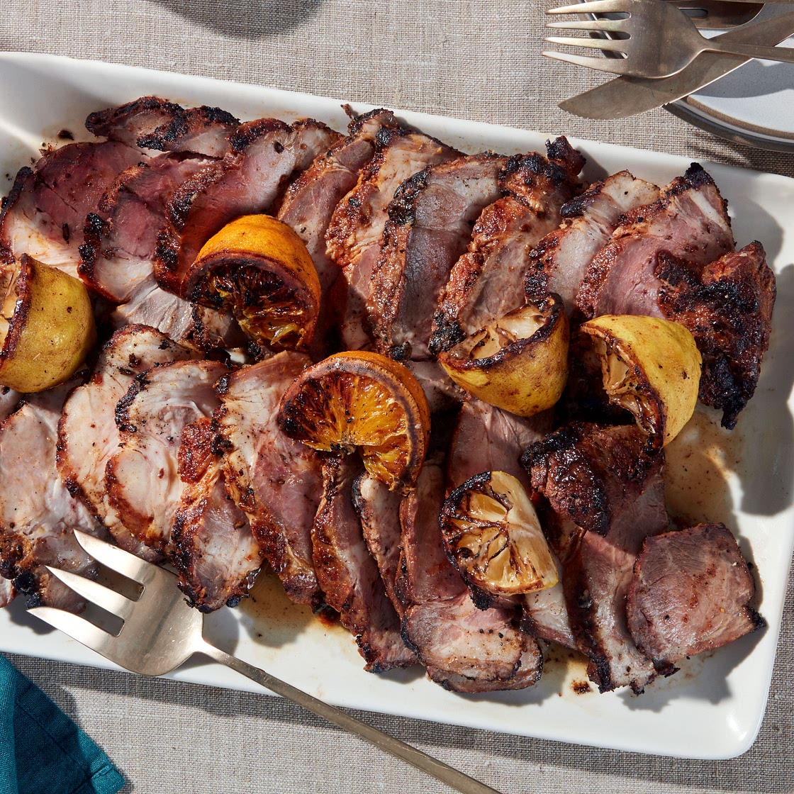 Dry-Rubbed Pork Steaks