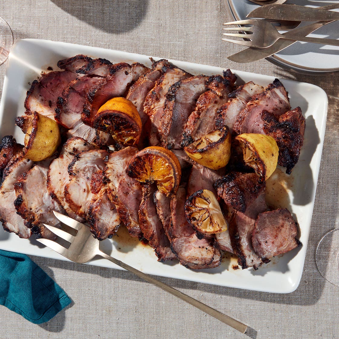 Dry-Rubbed Pork Steaks
