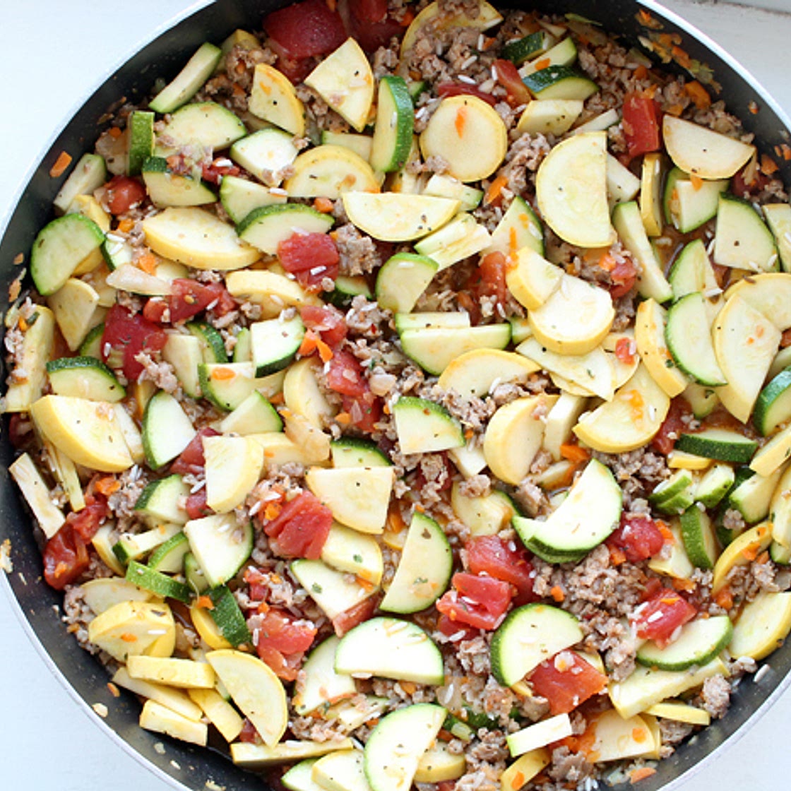Million Dollar Zucchini Skillet