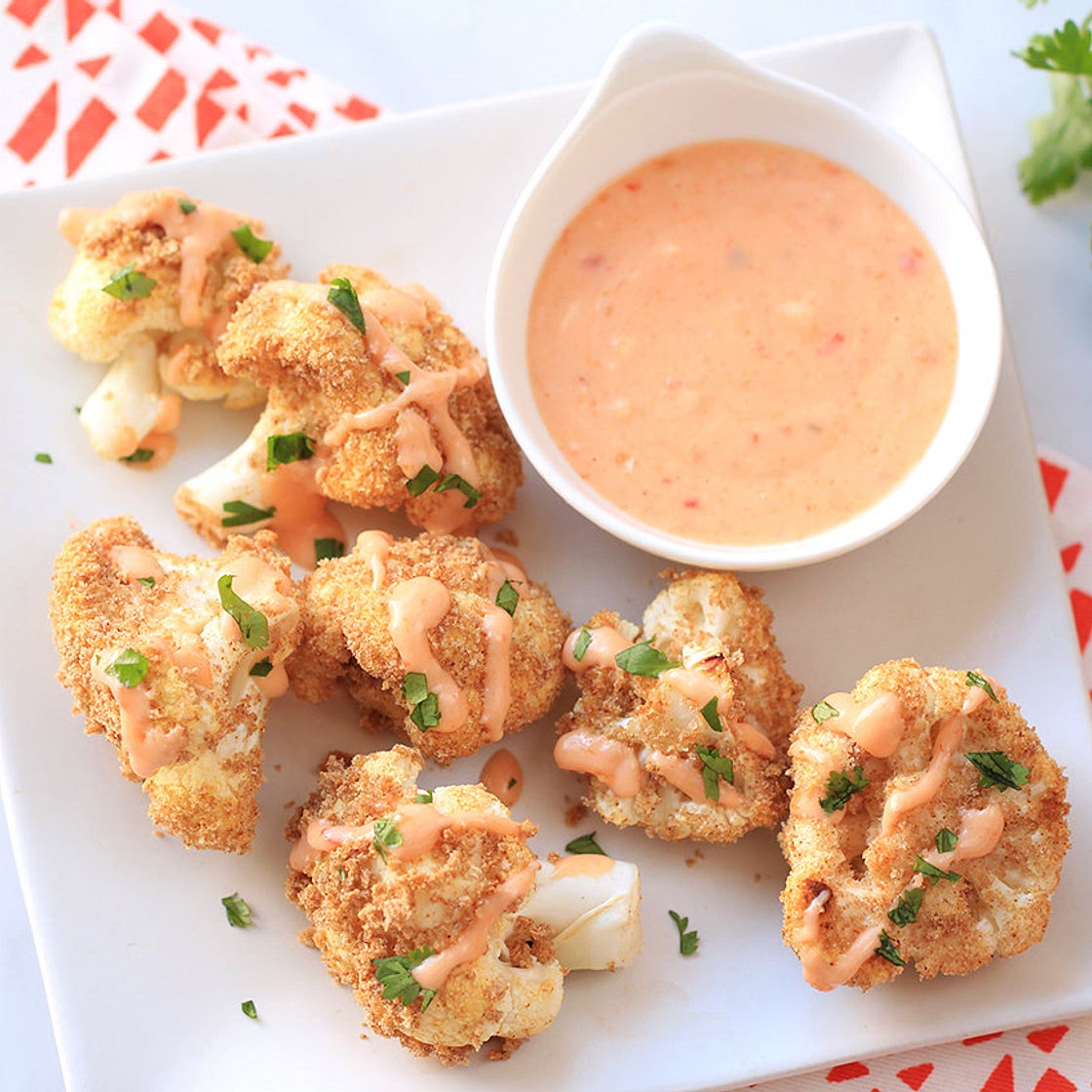 HG's Big Bang Bang Cauliflower Bites