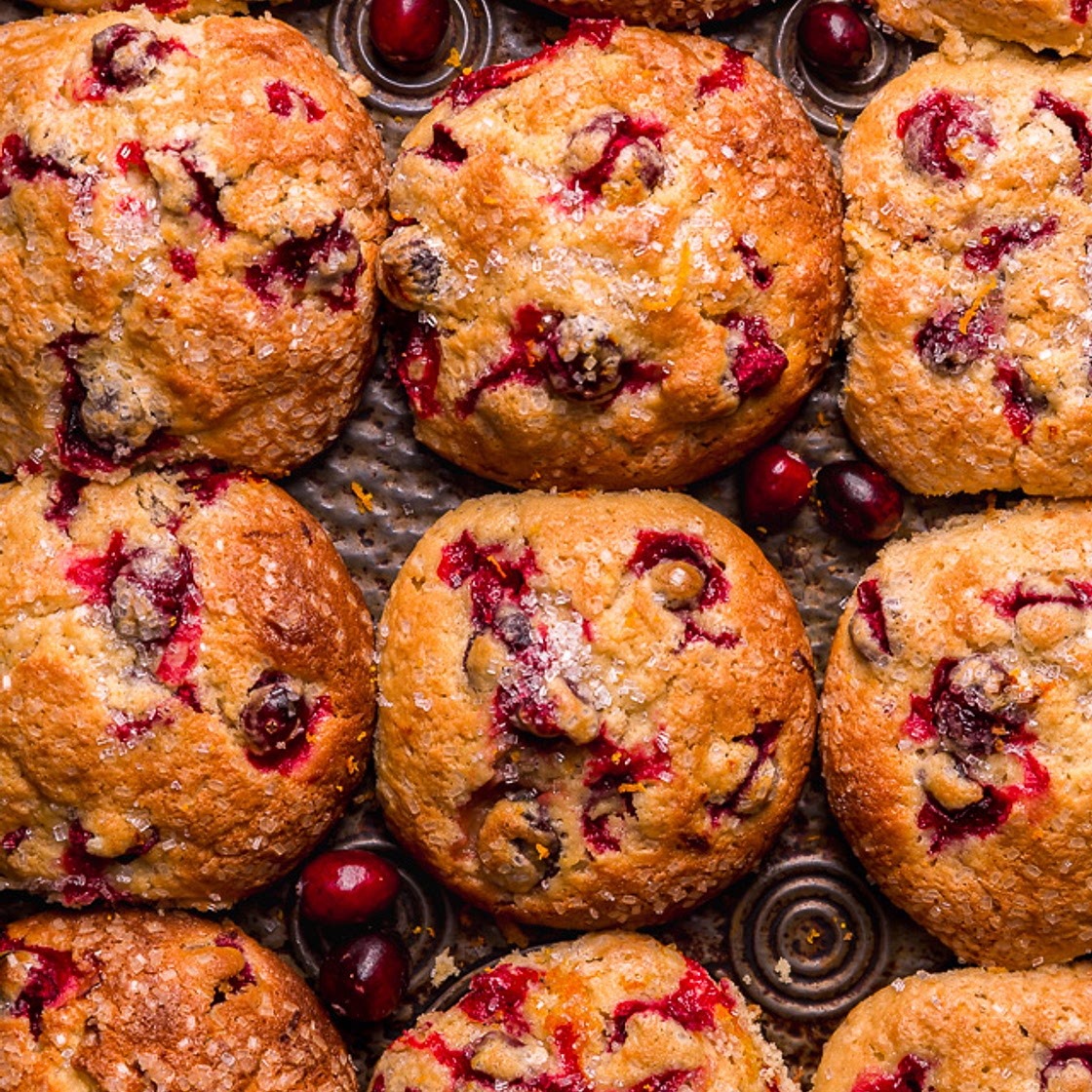 Cranberry Orange Muffins (Bakery-Style)