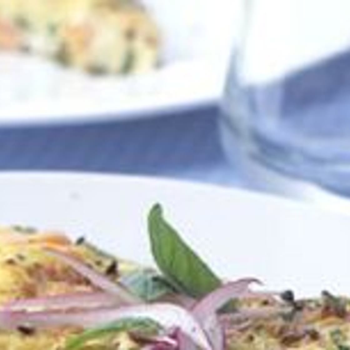 Smoked-Salmon and Cream Cheese Frittata