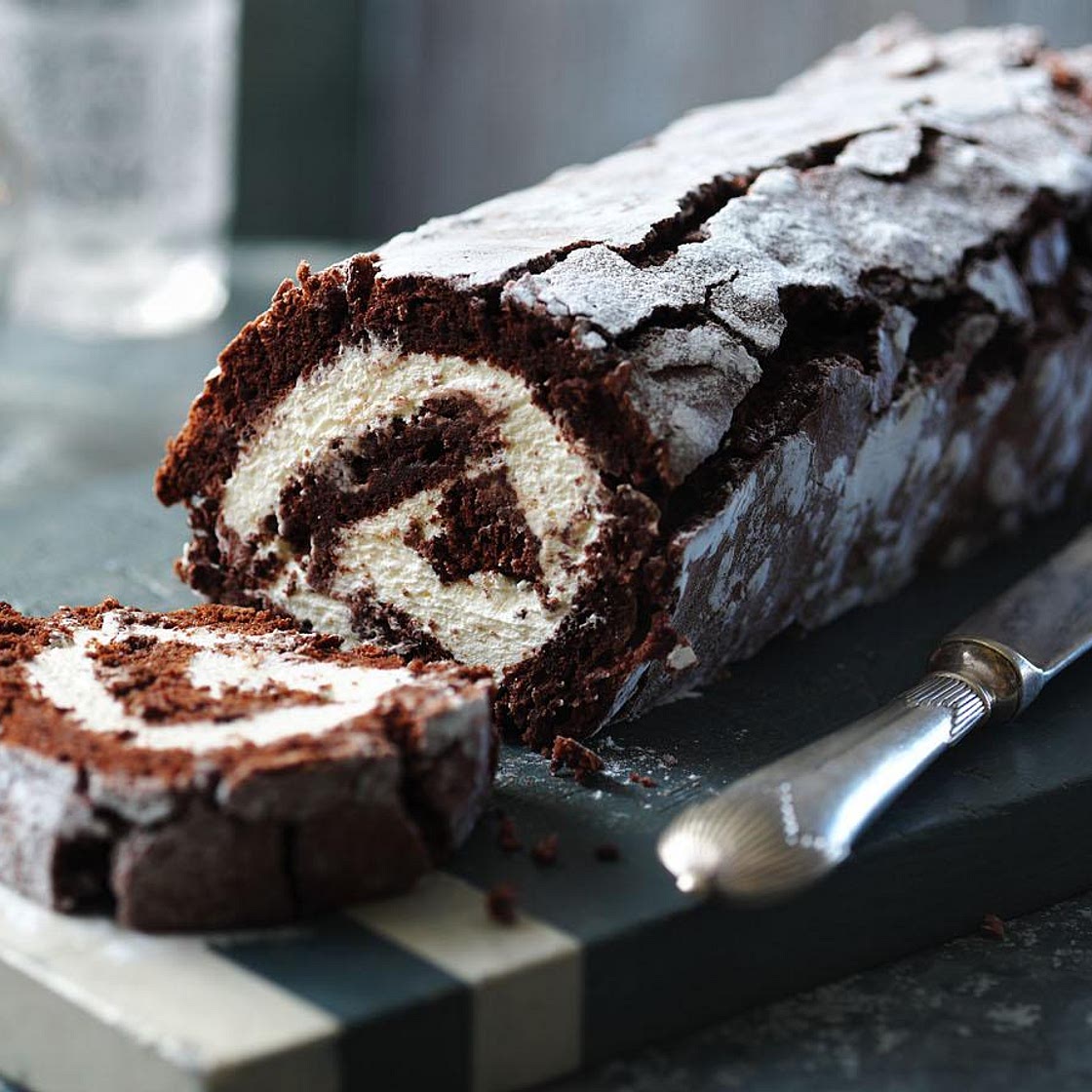 Chocolate roulade