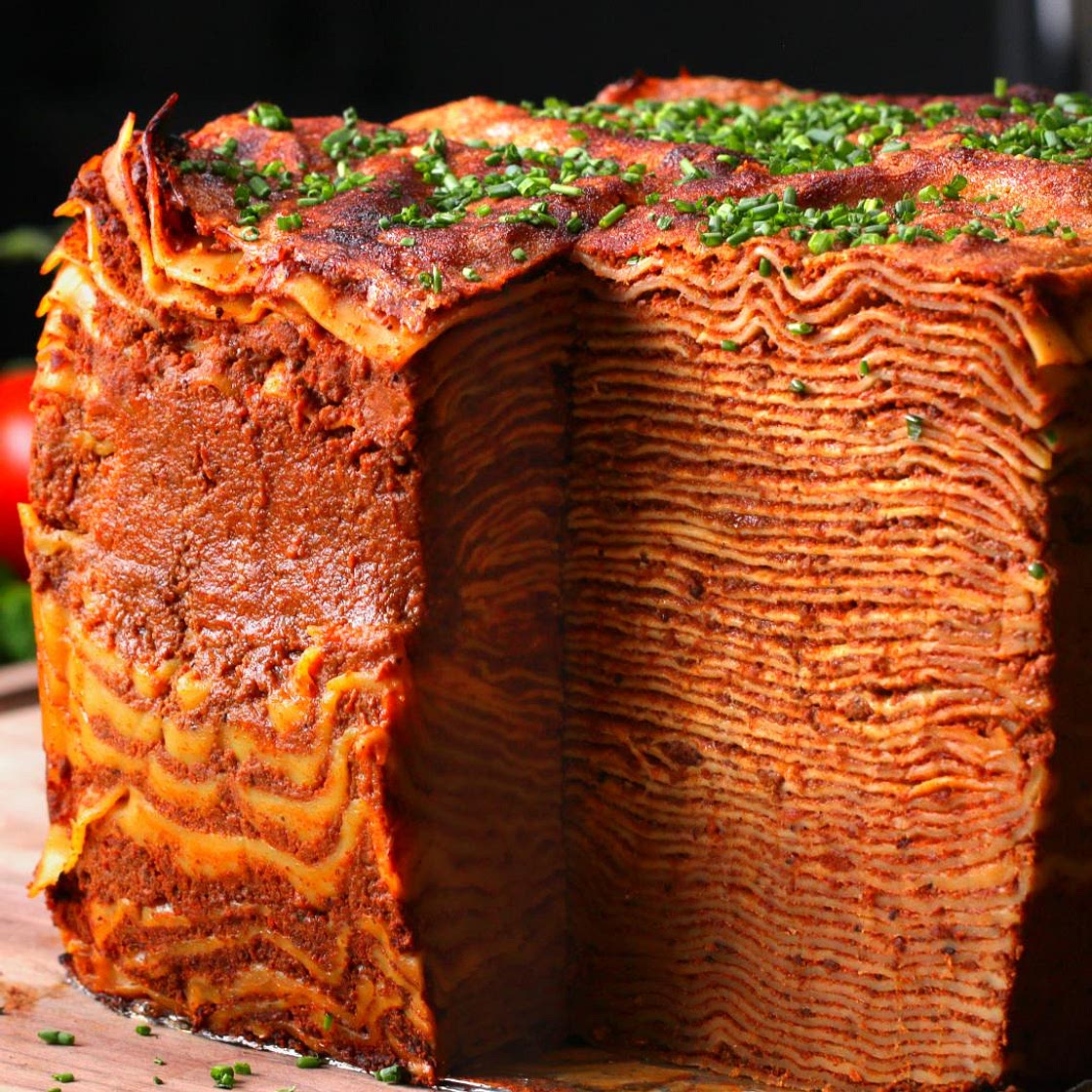 100-Layer Lasagna Recipe by Tasty