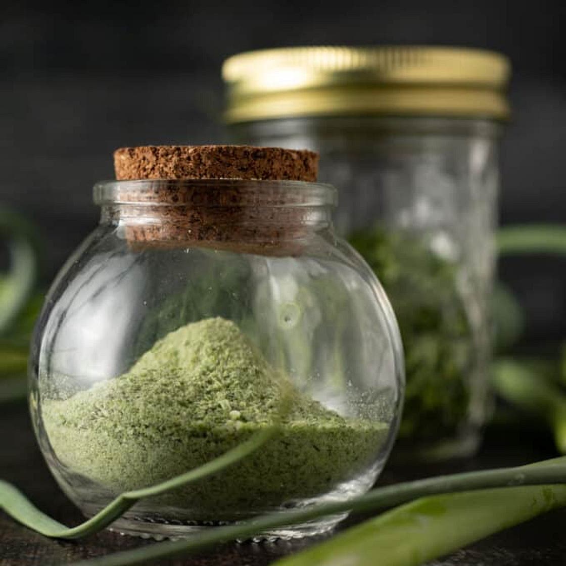 Dehydrating Garlic Scapes | Garlic Scape Powder