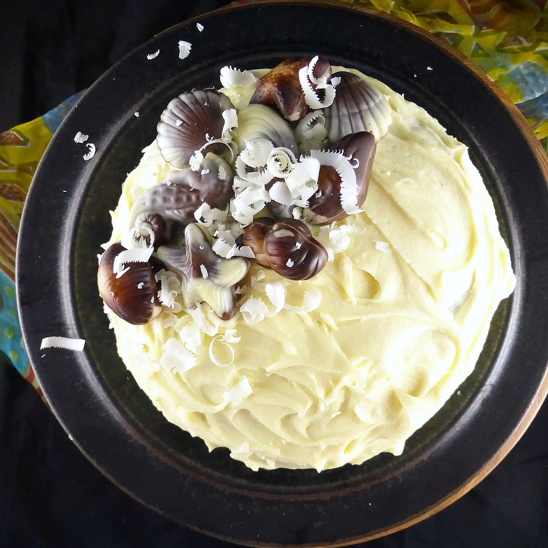 White Chocolate Mud Cake