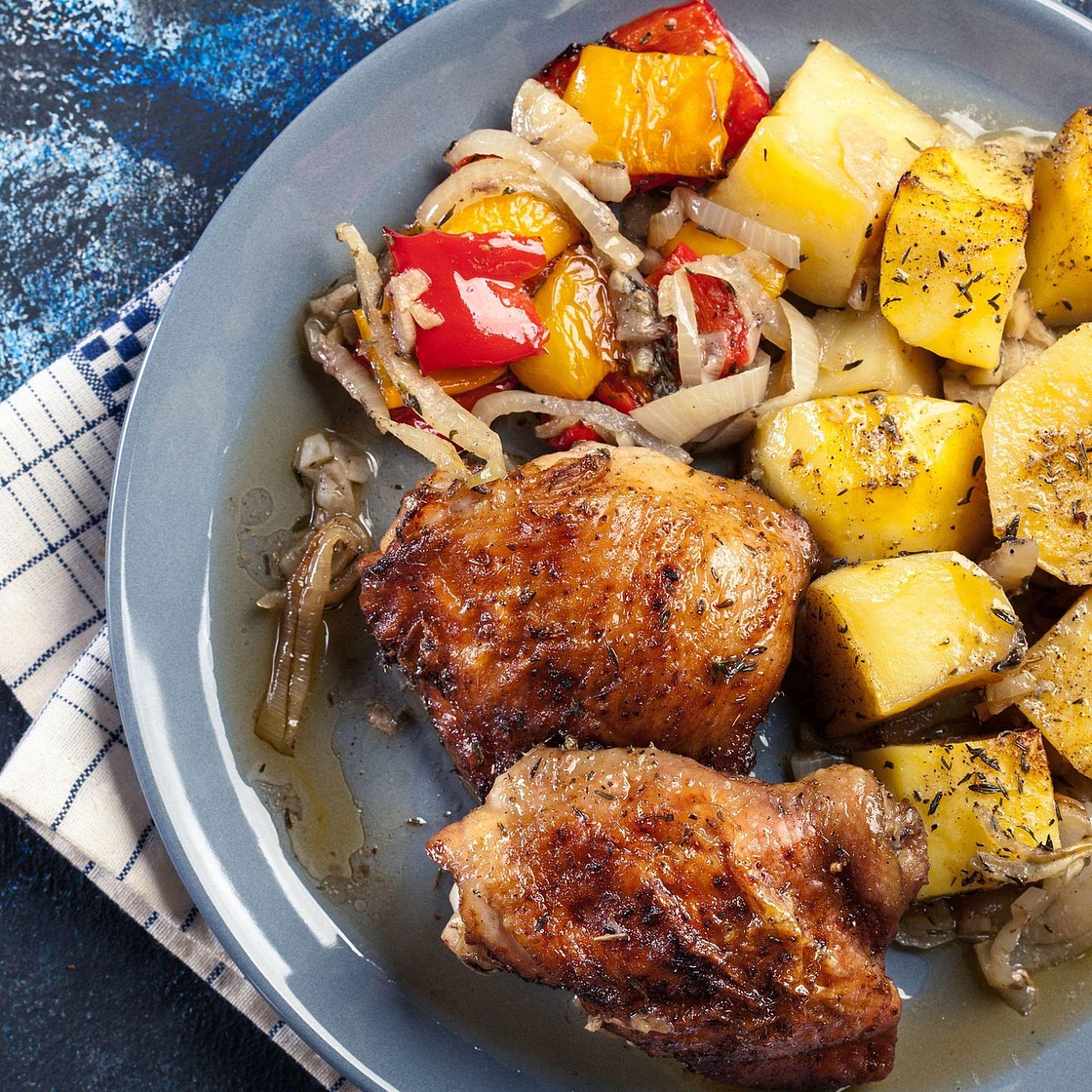 One pot chicken pepper bake recipe