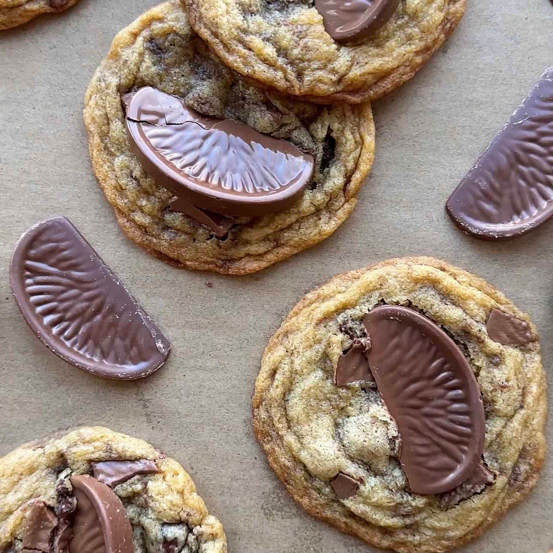 Terry's Chocolate Orange Cookie- The Best Christmas Cookie Recipe
