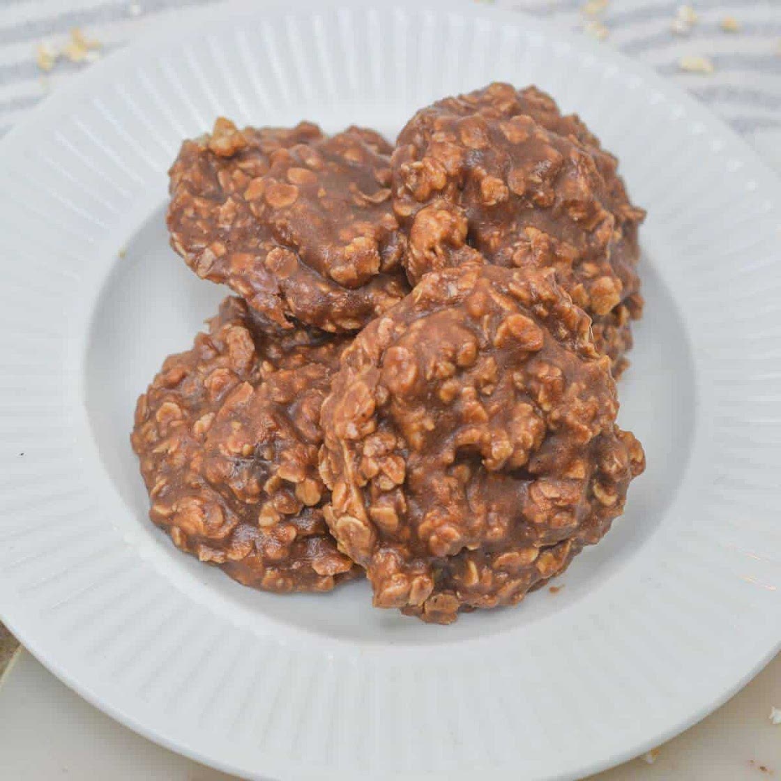 Chocolate Oatmeal No-Bake Cookies