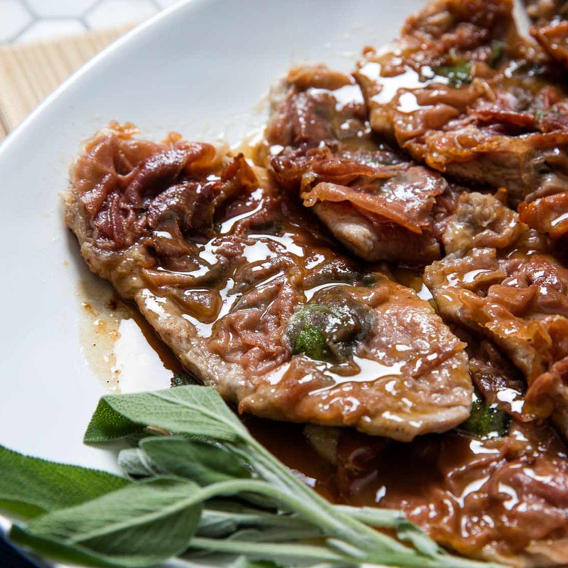 Veal Saltimbocca (Roman Sautéed Veal Cutlets With Prosciutto and Sage) Recipe