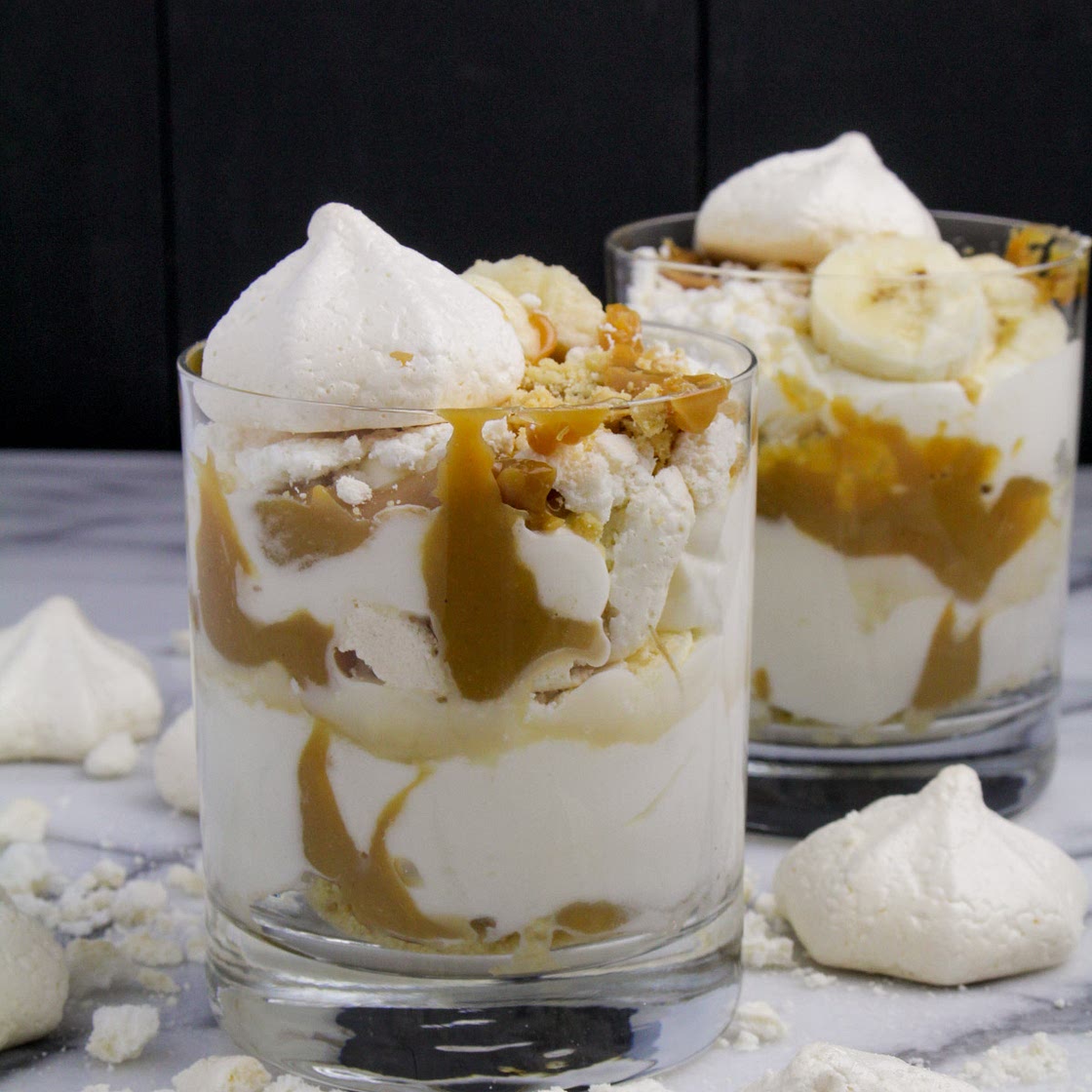 Peanut Butter Banoffee Eton Mess