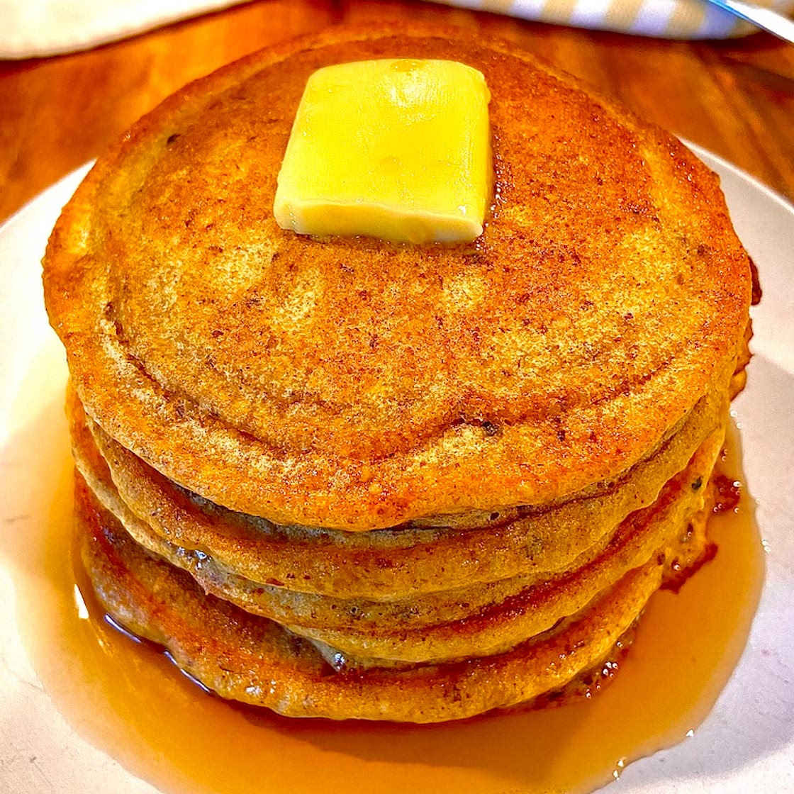 Easy Pumpkin Pancakes (Using Krusteaz Pancake Mix)