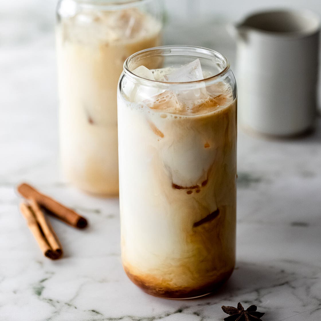 Iced Dirty Chai Latte (Starbucks Copycat)