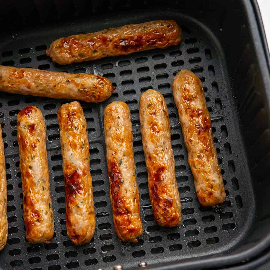 Air Fryer Chicken Sausages