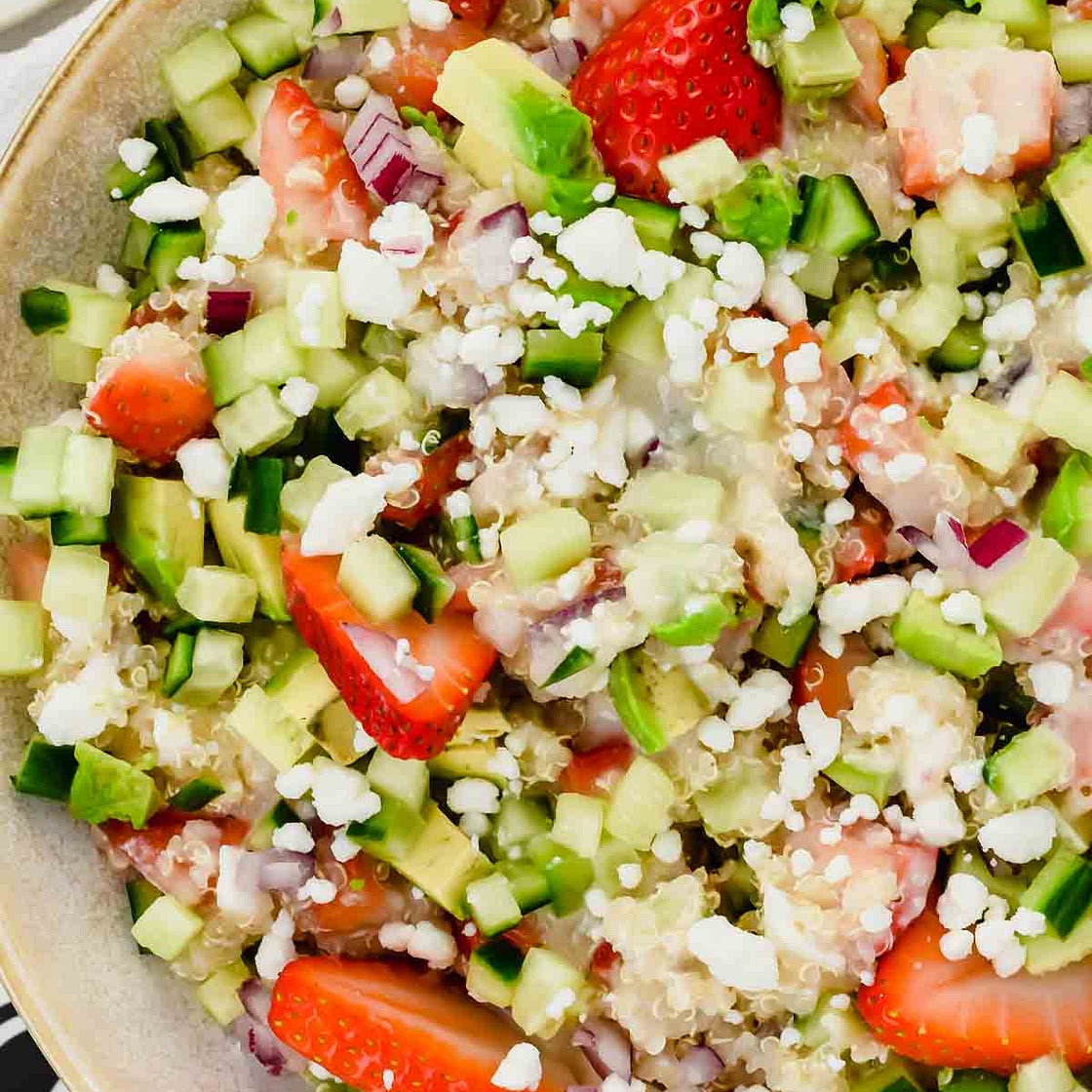 Strawberry Quinoa Salad