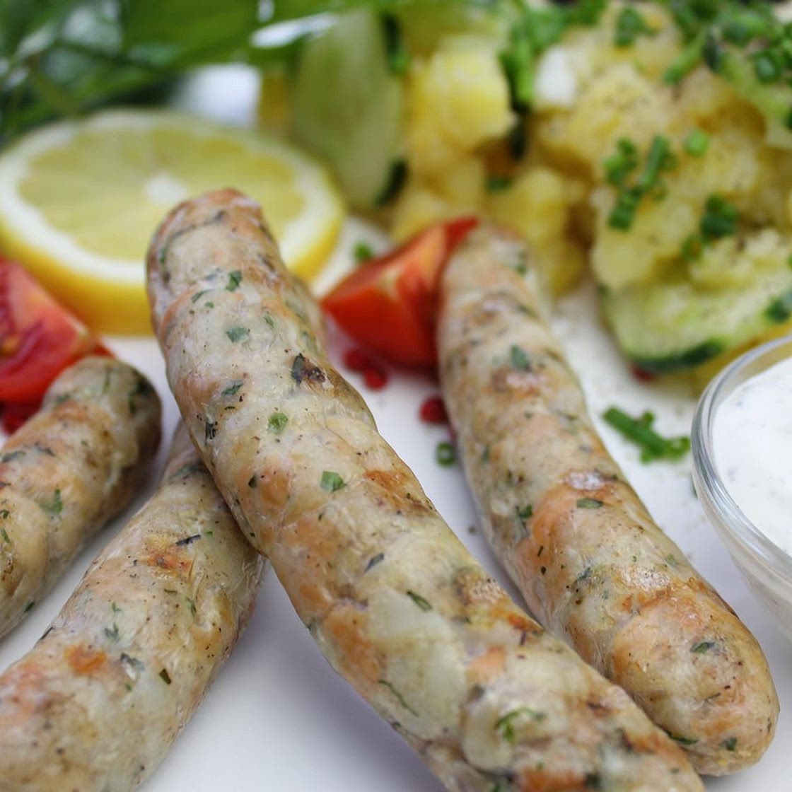 Fischbratwurst: Grätenfreier Fischgenuss