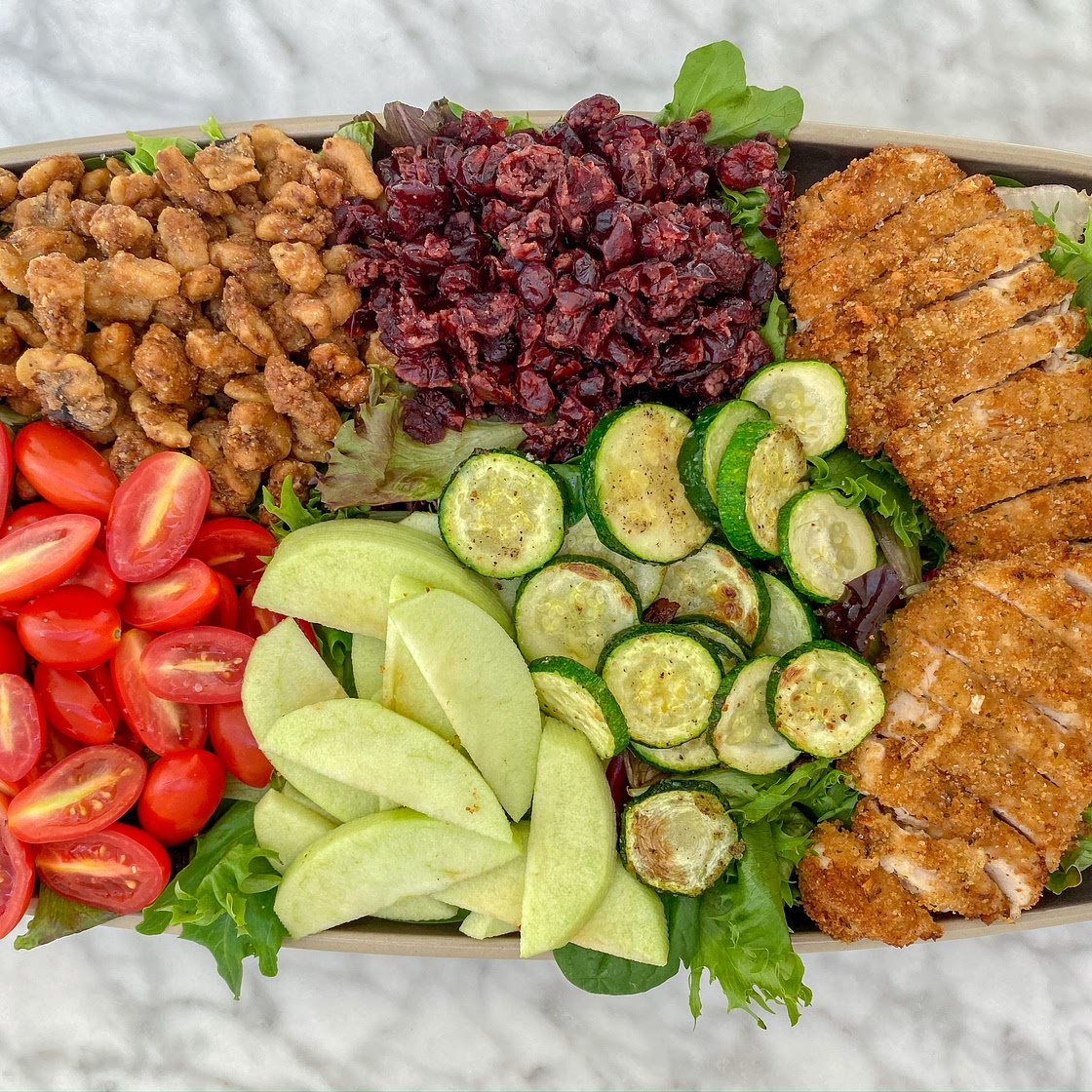 Crispy Autumn Chicken Salad